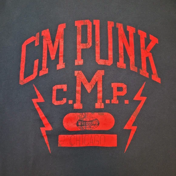 CM Punk Roots Of Fight Tee - Picture 3 of 6
